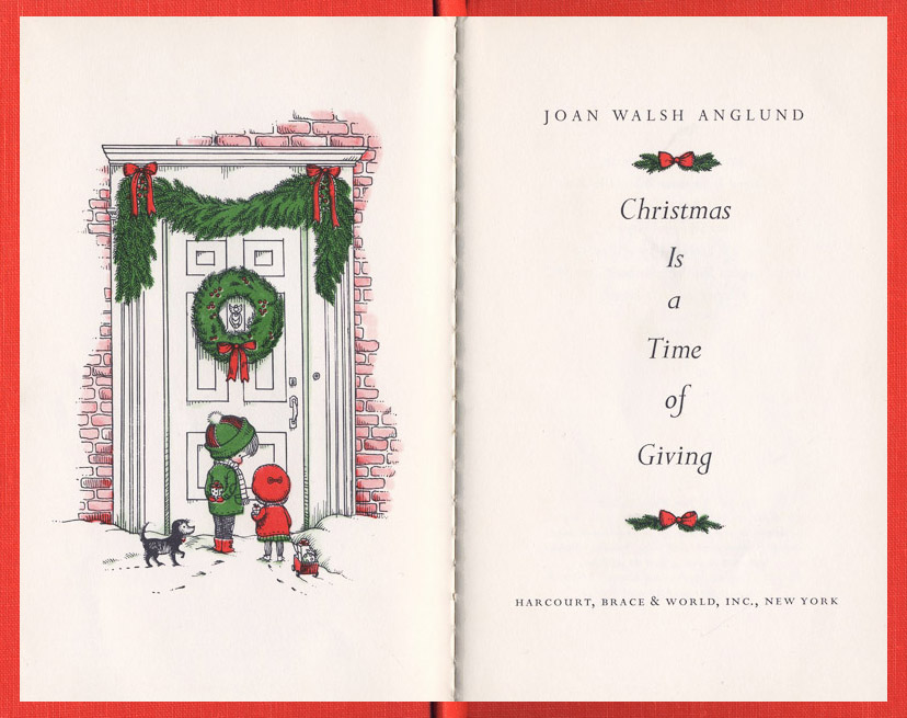 The Art of Children's Picture Books Christmas Is A Time of Giving