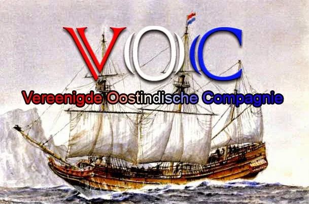 Gambar ilustrasi kapal dagang VOC