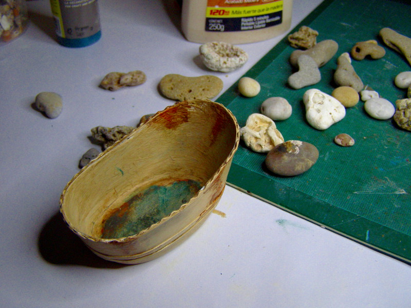 Pequeñeces: Un baño lleno de color- A bathroom full of color
