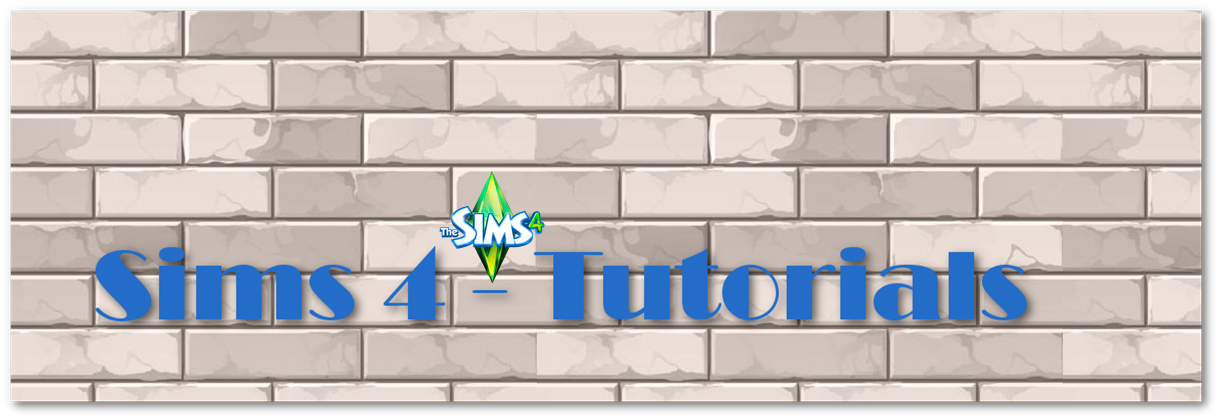Sims 4 CC's Turorials - DEUTSCH