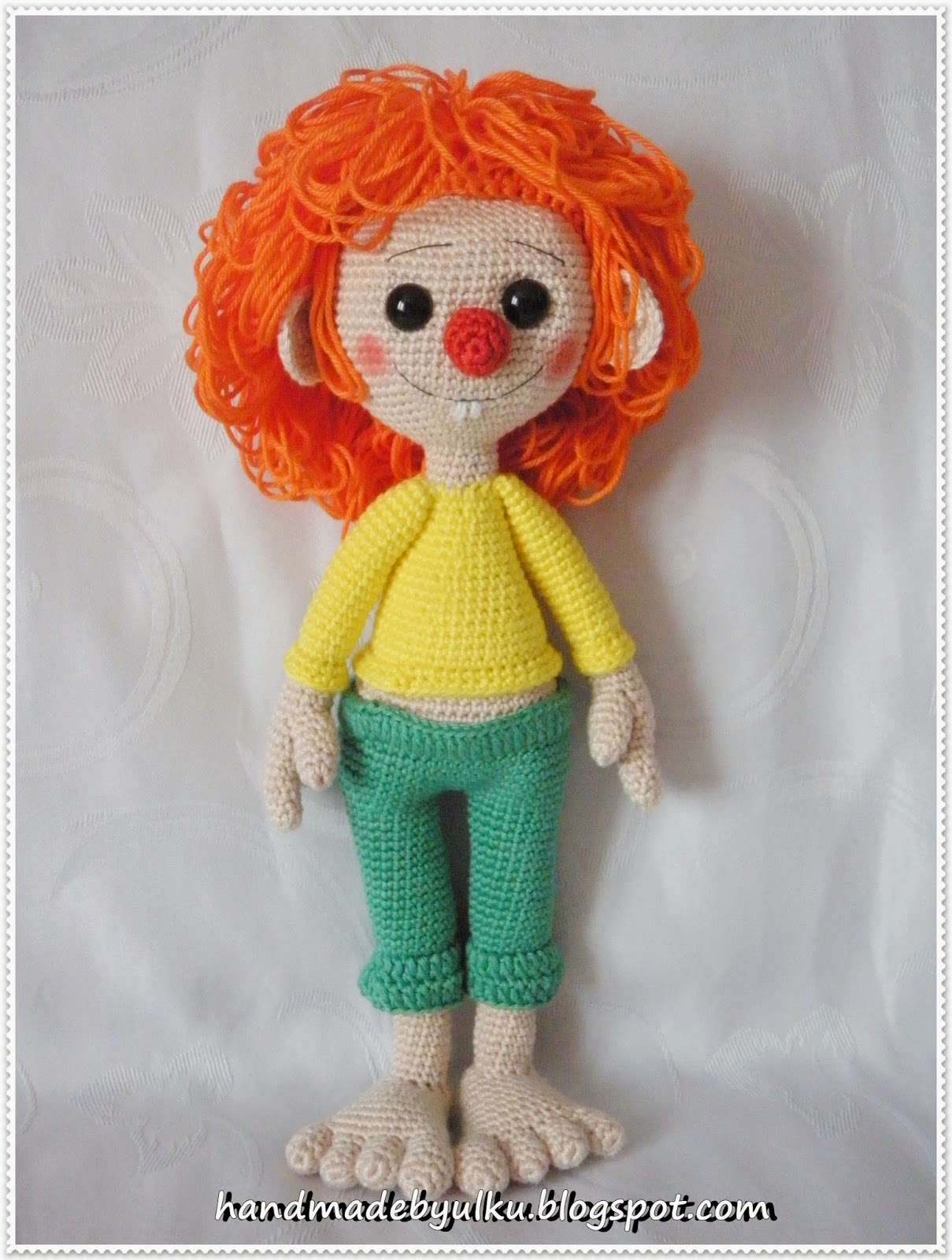 Handmade by Ülkü: Amigurumi Pumuckl