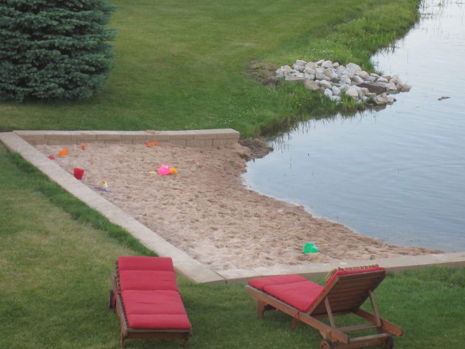 The Elenbaas Family Best Beach on the Pond