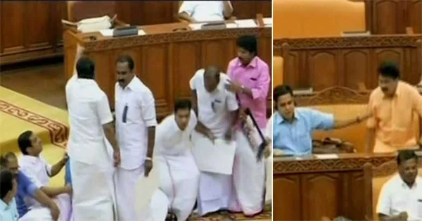 Opposition rocks Kerala Assembly with Shuhaib murder, Thiruvananthapuram, News, Politics, Trending, Protesters, Murder case, CBI, Probe, Kerala
