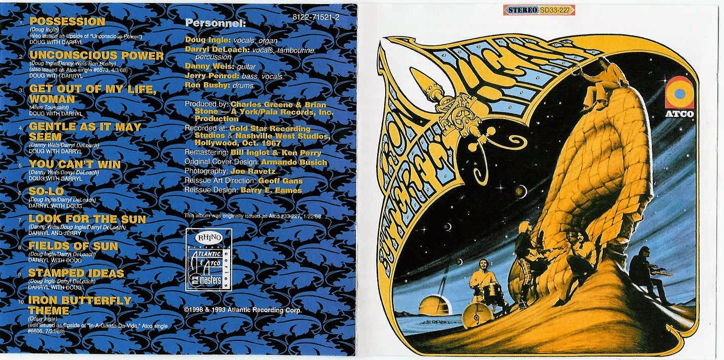 Iron Butterfly Discografía / Discography.