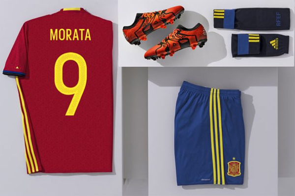 Camiseta selección española de fútbol Eurocopa 2016. Primera equipación - MENTE NATURAL DE MODA