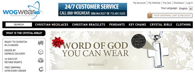 Christian Based Jewelry from WogWear.com