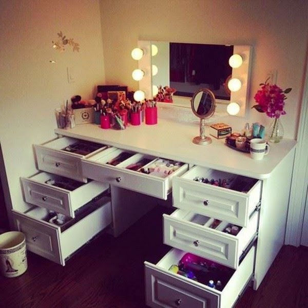 25 creative dressing table ideas &#8211; elegance and singularity