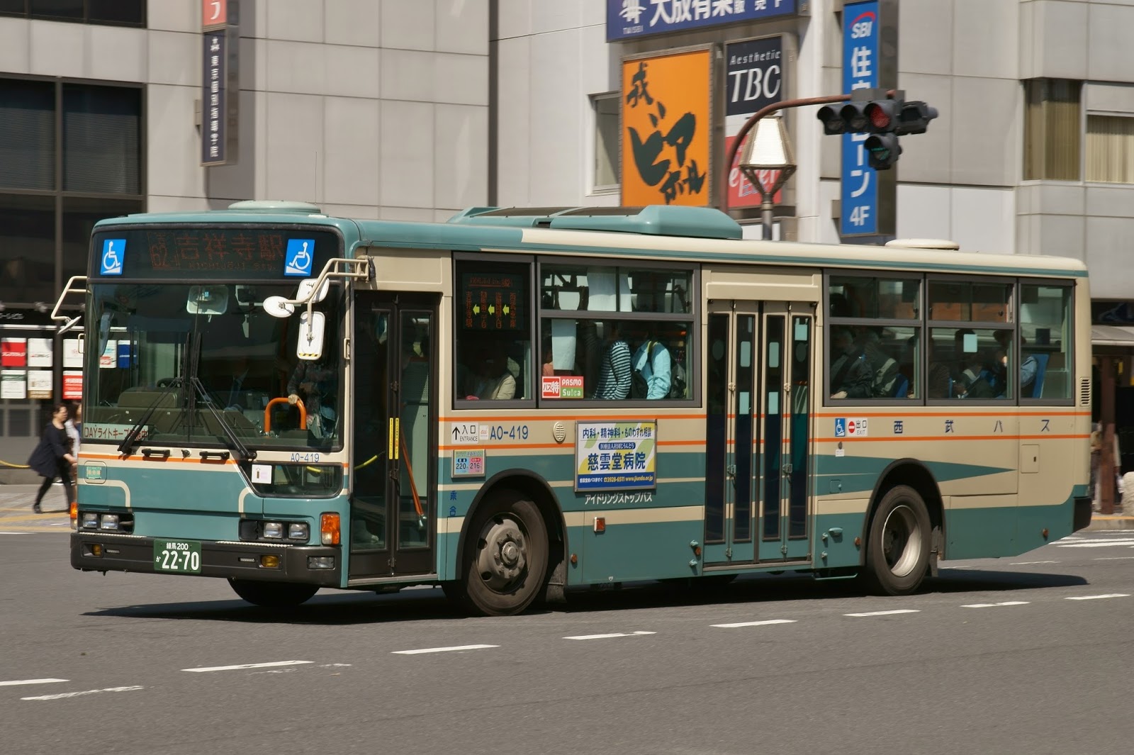 広島のバス 西武バス 練馬0か2270