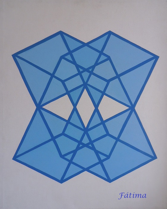 Op Art Azul 59