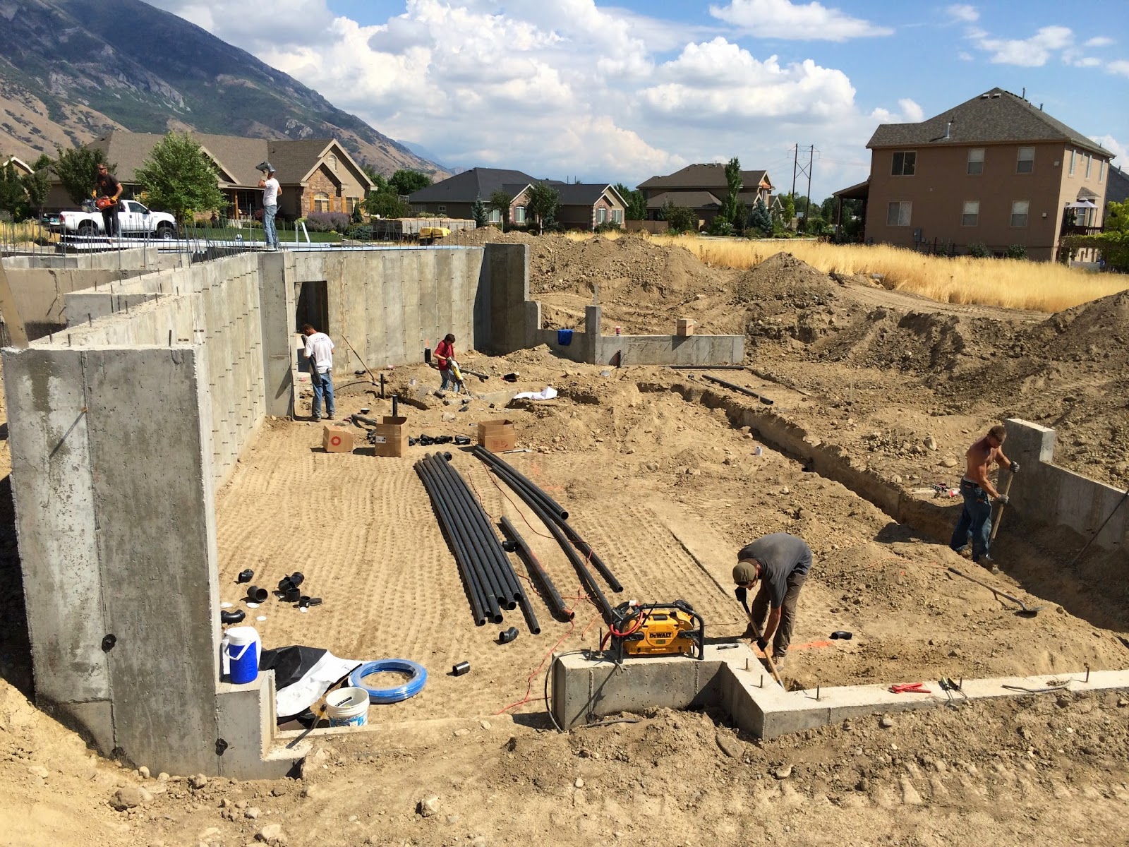 Basement Slab Thickness Basement Waterproofing Basement walls in
