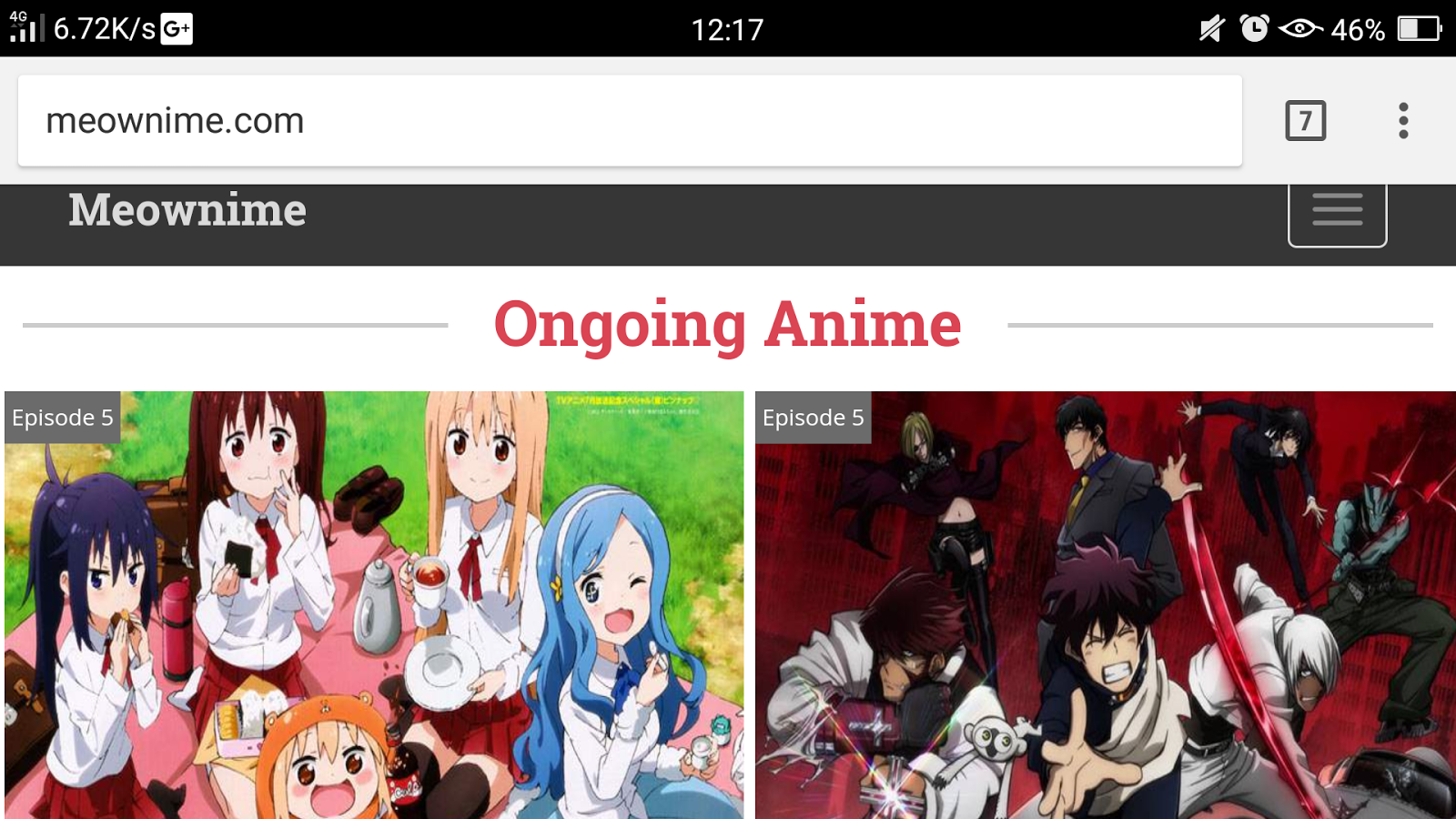 Meownime merupakan tempat download anime. 
