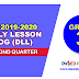 4th Quarter Daily Lesson Log (DLL) - Grade 3