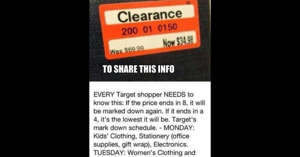 Follow My Bliss Target Markdowns