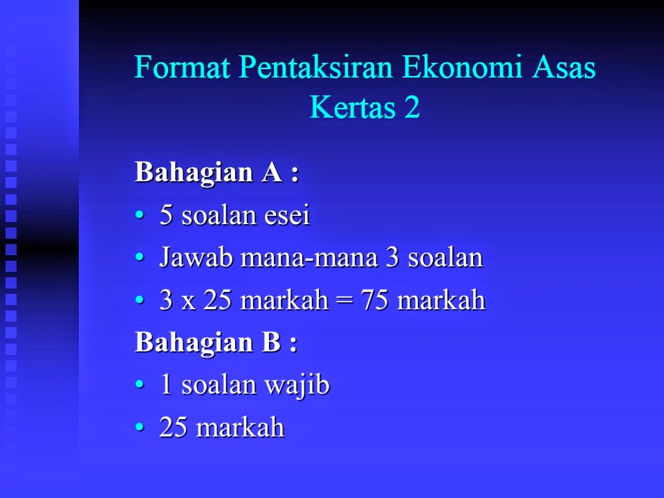 Soalan Spm Ekonomi Asas Tingkatan 4  Terengganu n