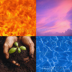 Raizes & Folhas - Somos os 4 elementos: água, terra, fogo e ar.