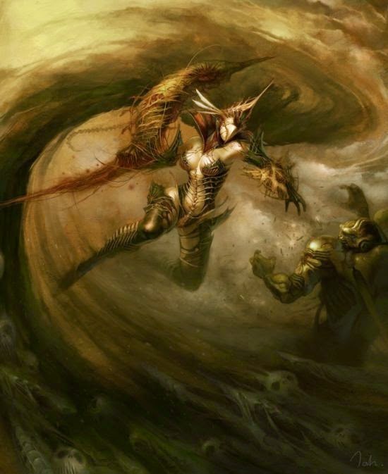 Kyoung Hwan Kim tahra deviantart ilustrações fantasia