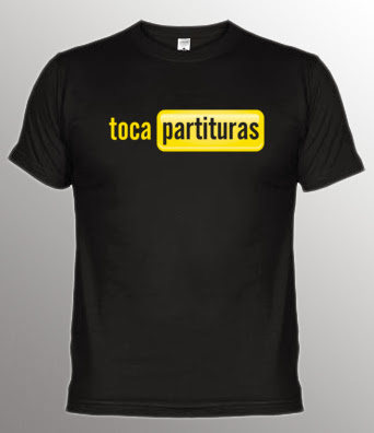 Camisetas Musicales tocapartituras ¡Consigue tu camiseta ahora!