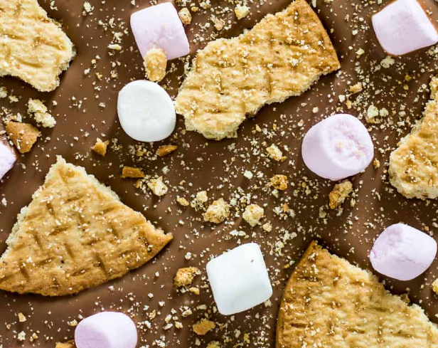 Smores Chocolate Bark