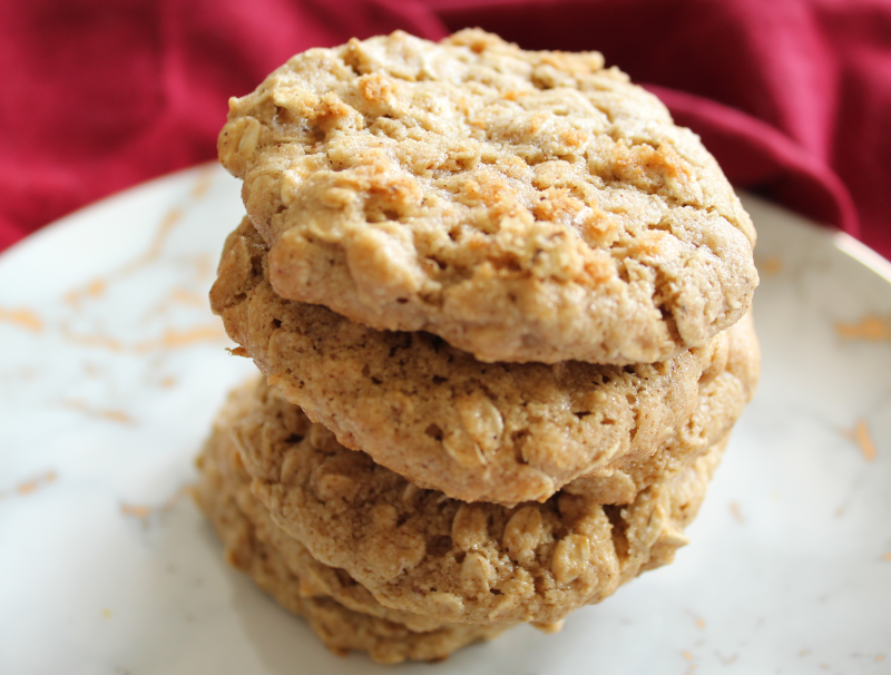 Tahini Oatmeal Cookies {Vegan} Lisa's Kitchen Vegetarian Recipes