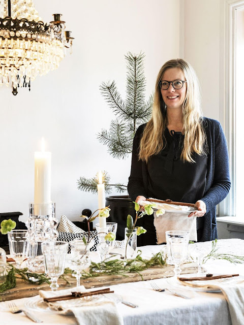 Новогодний интерьер дома в скандинавском стиле