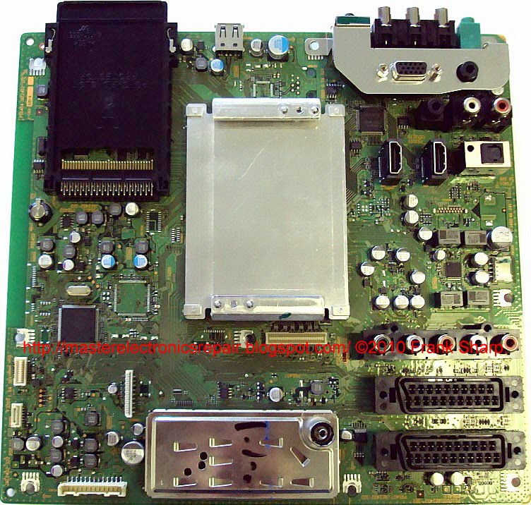 Master Electronics Repair !: REPAIR / SERVICING TV SONY KDL-26E4000