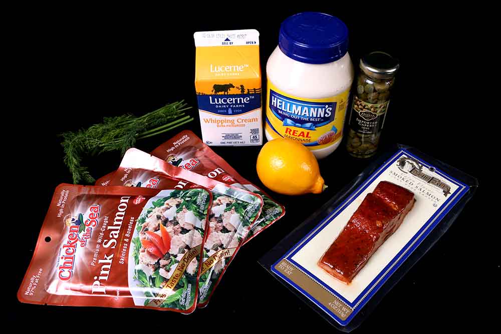 An Eat'n Man Smoked Salmon Mousse in Mold