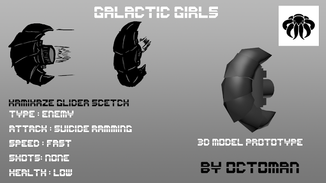 Galactic Girls - Kamikaze Glider Concept