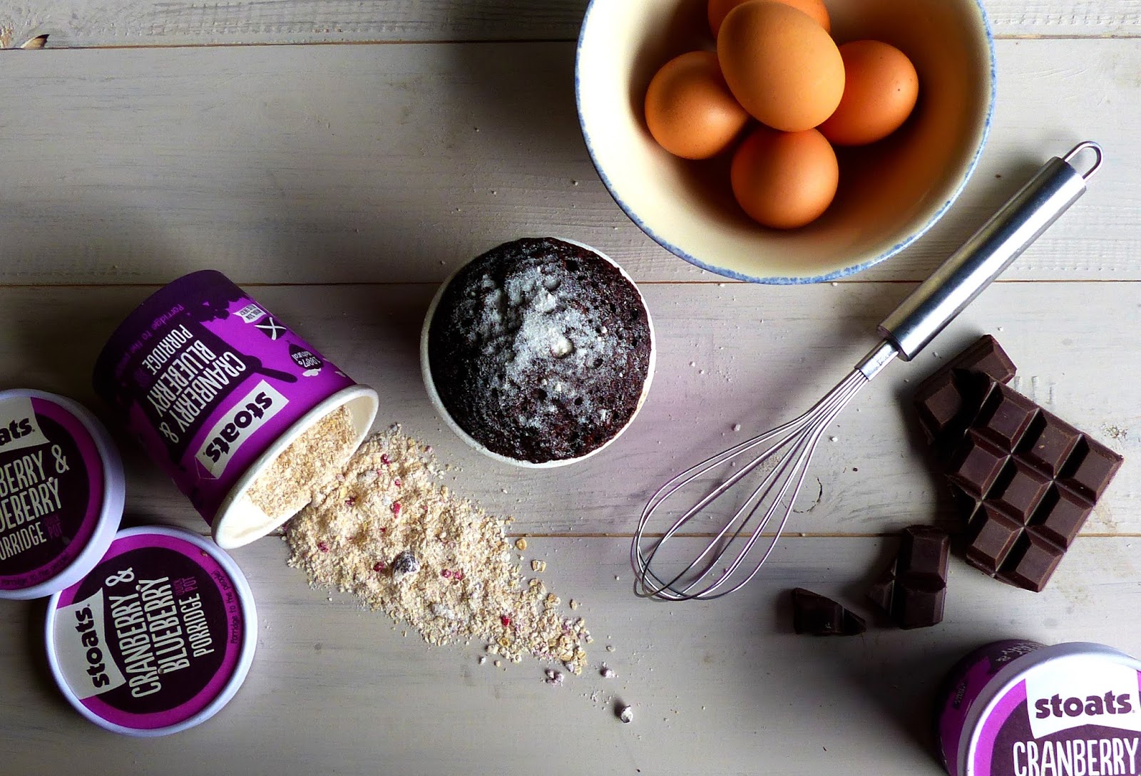 How To Make Cranberry And Blueberry Quick Pot Muffin. How To Make Cranberry And Blueberry Quick Pot Muffin