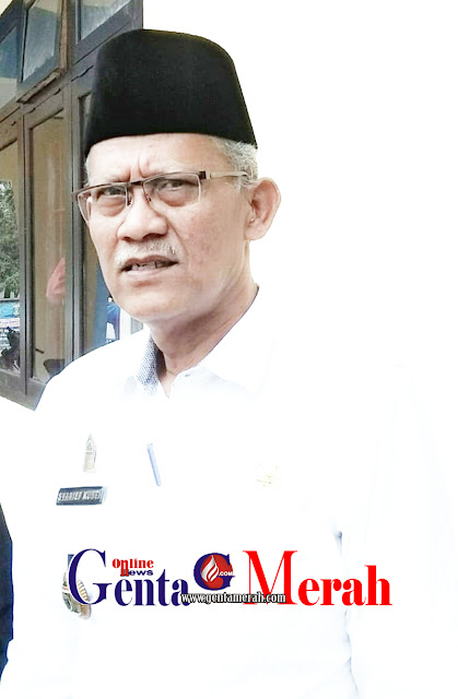Proyek Tidak Selesai, Proyek Tidak Selesai, Disdag Lamteng Berjanji Segera Lengkapi Fsilitas Los PR Bandarjaya