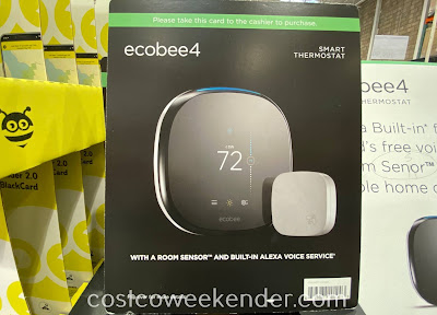 Easily get the ideal temperature for your home with the ecobee4 Smart Thermostat