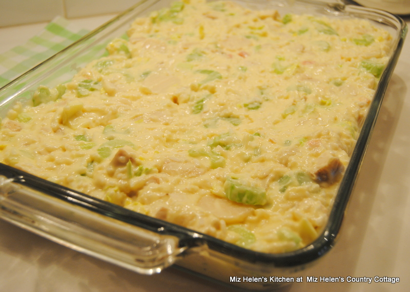 Baked Chicken Salad Casserole