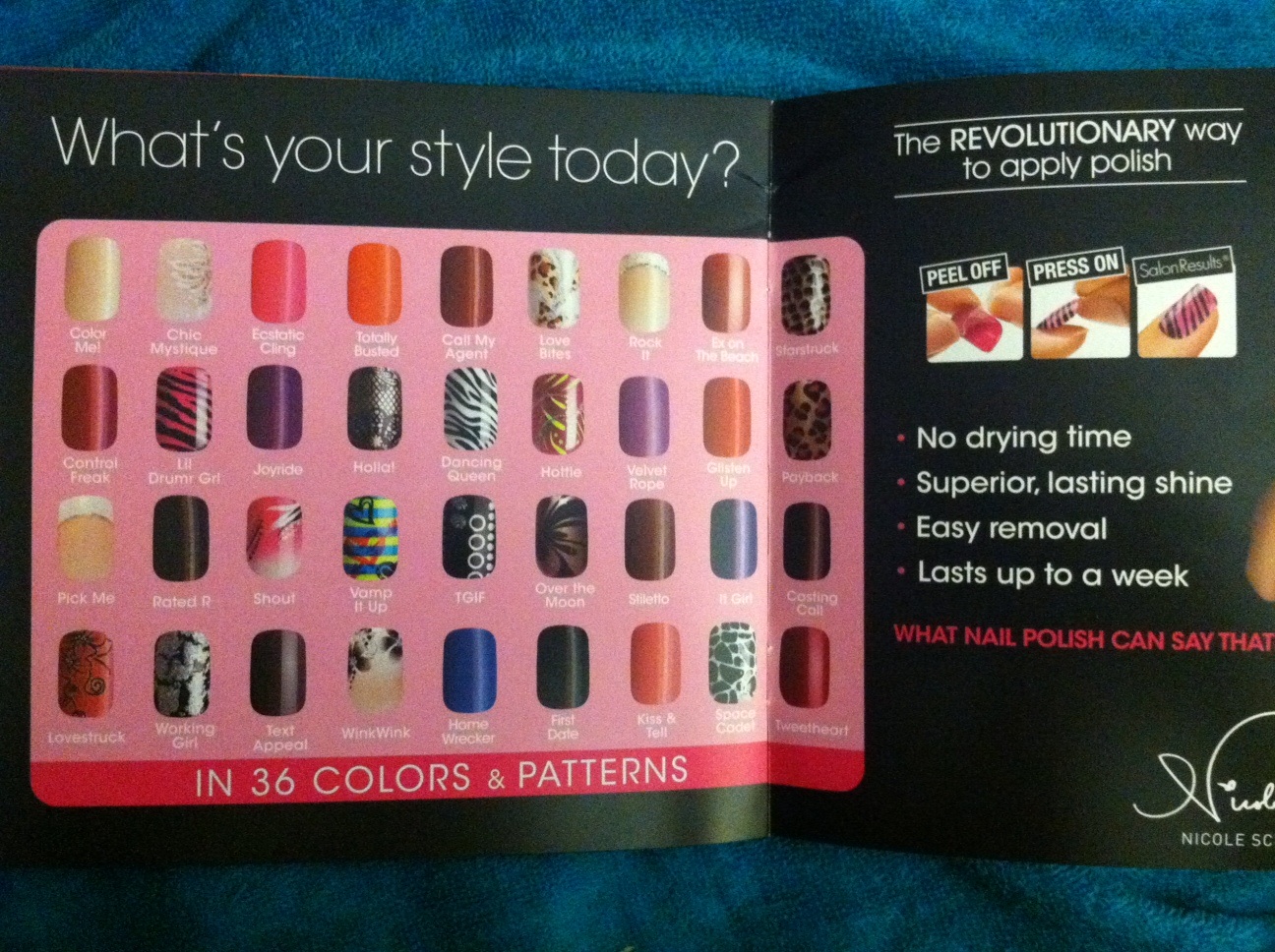 Tiny plastic fingernails Broadway Nails imPress Presson Nails