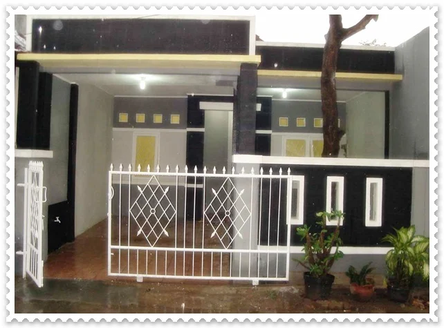 gambar model pagar rumah minimalis type 36