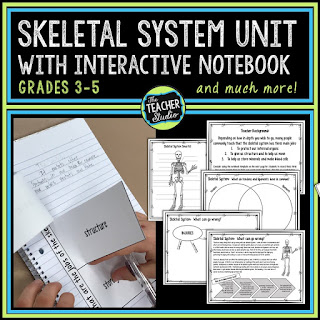 Using scientific drawing along with information reading and writing is a great way to get students thinking deeply and looking closely for details.  This blog post shows how we did it with our skeletal system unit.  teaching skeletal system, skeletal system lessons, human body activities, teaching human body