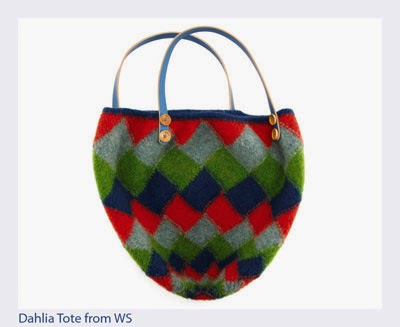 Entrelac Bag | Entrelac Knitting Patterns