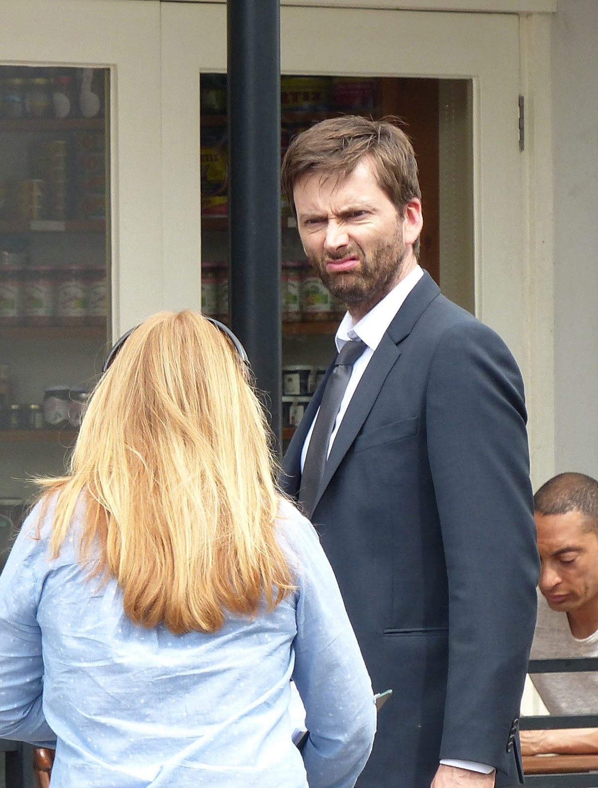 david tennant olivia colman photos david tennant olivia colman on the set of david tennant olivia colman photos david tennant olivia colman on the set of