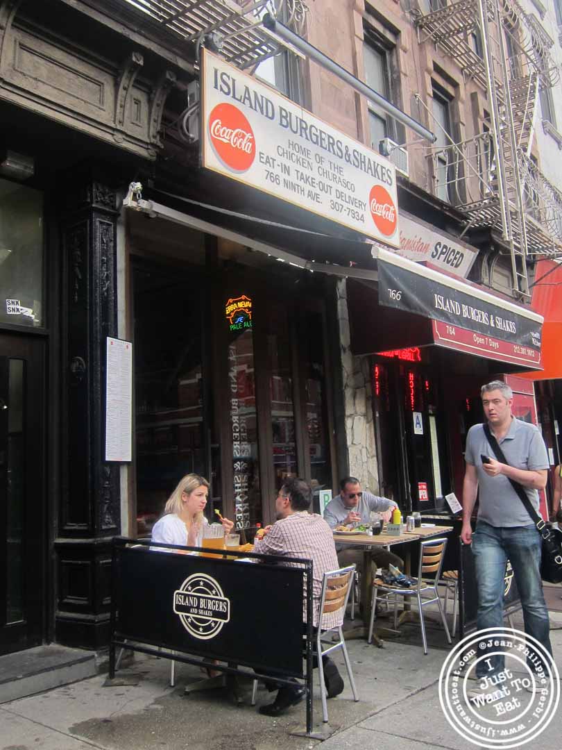 Island Burgers and Shakes in Hell's Kitchen, NYC, New York I just