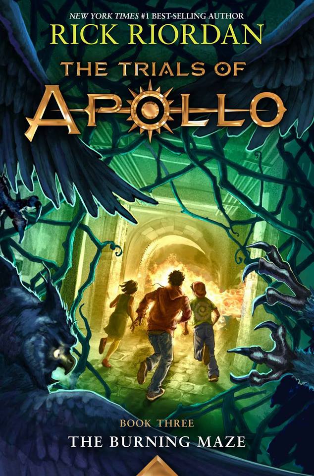 #CoverReveal The Trials Of Apollo: 'The Burning Maze' By Rick Riordan ...