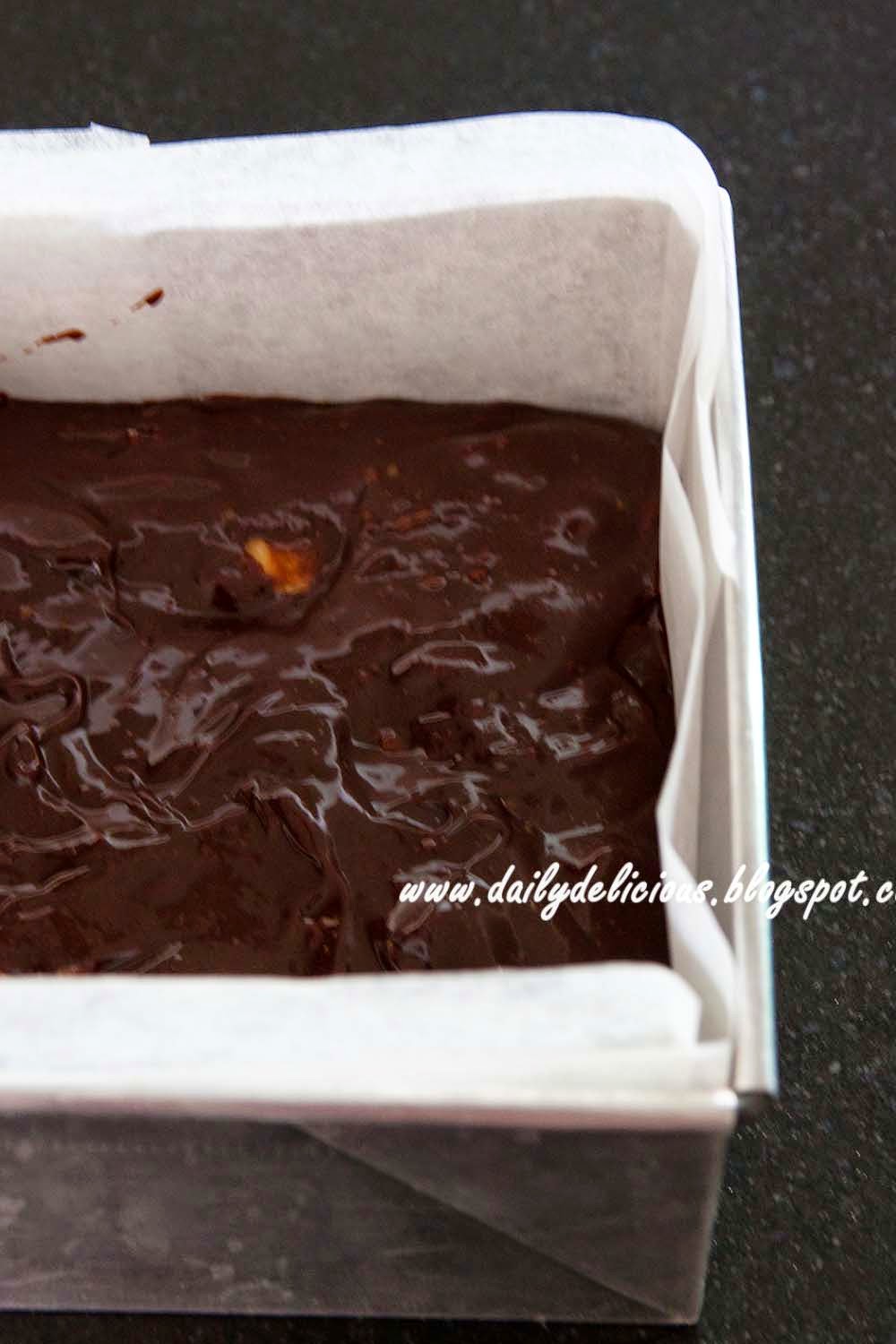 dailydelicious Low Calories Fudge Brownie
