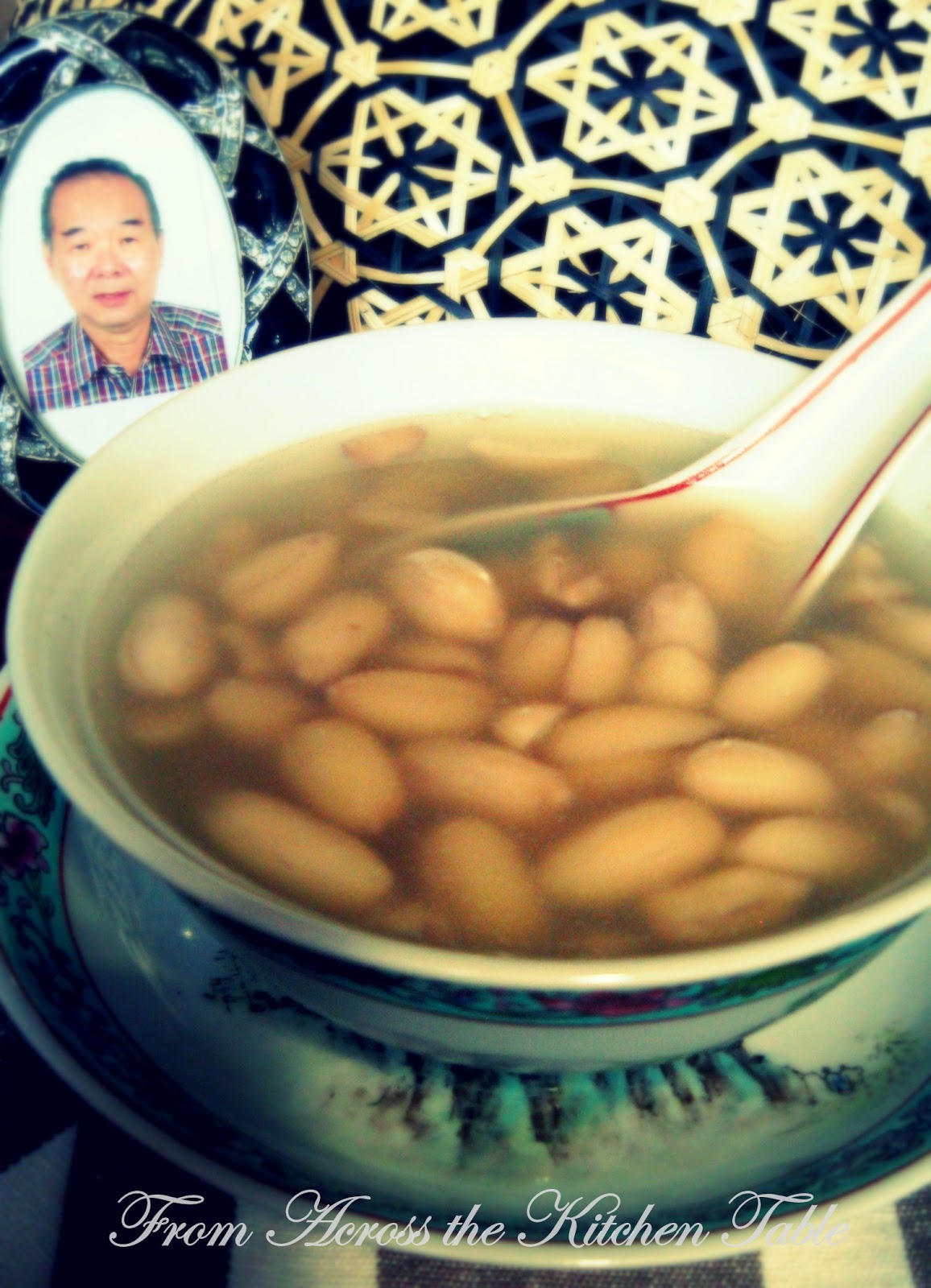From Across the Kitchen Table: Chinese Sweet Peanut Soup