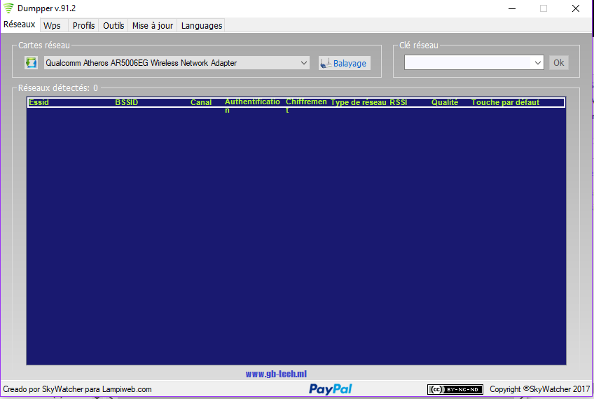 Télécharger Dumpper v.91.2 (Hack WiFi)