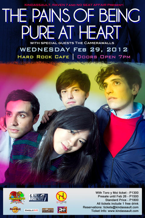 THE PAINS OF BEING PURE AT HEART LIVE IN MANILA