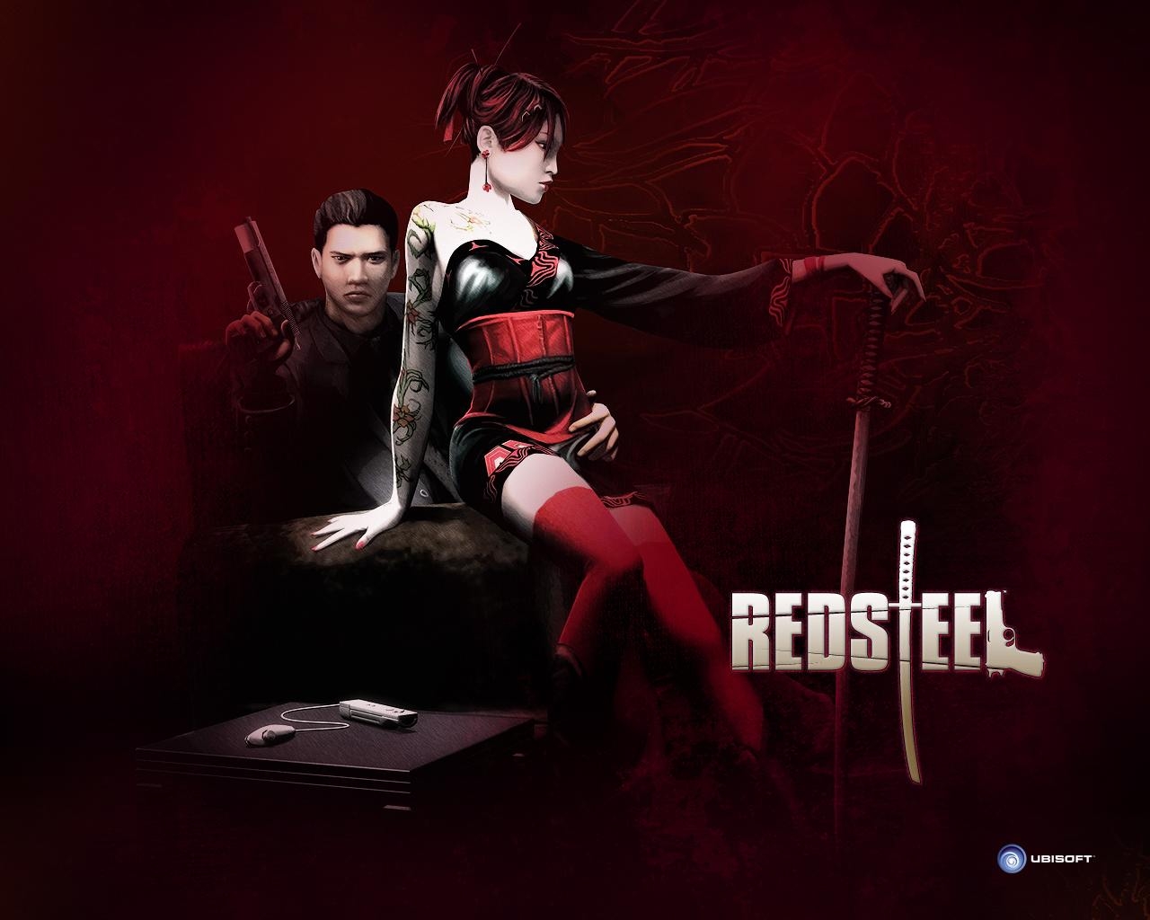 Beauty Re-Rendered: Red Steel Game Wallpaper