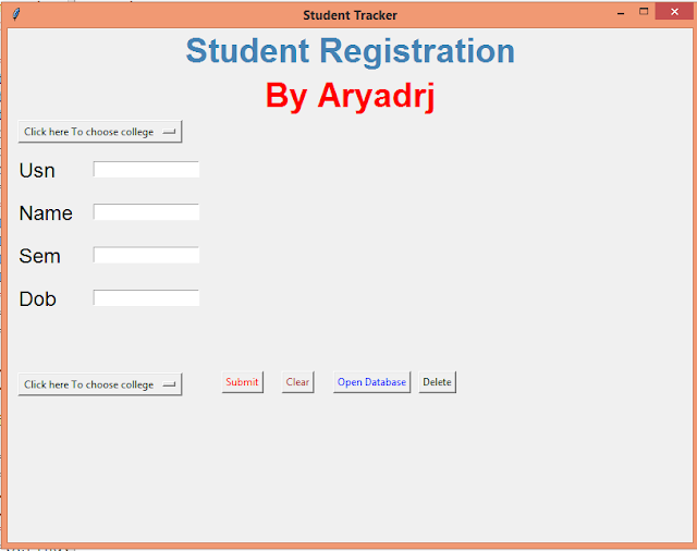 Student Registration System