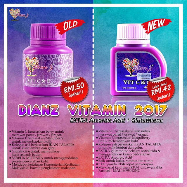 Dianz vitamin 2017 Baru