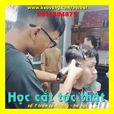 Học cắt tóc thật barber: tìm chỗ nào dạy thực tế, bài bản, chi tiết, cam kết ra nghề đi làm kiếm tiền