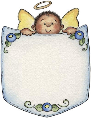 bolsillo con ángel bolsillo con ángel