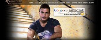 دبي - عمرو دياب يتواصل مع جمهوره على Google+