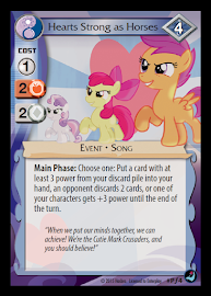 My Little Pony Hearts Strong as Horses High Magic CCG Card