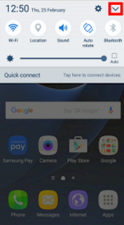 Samsung Galaxy S7 Quick Connect